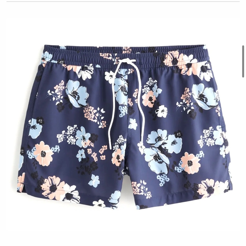 Abercrombie & Fitch Floral Swim Trunk